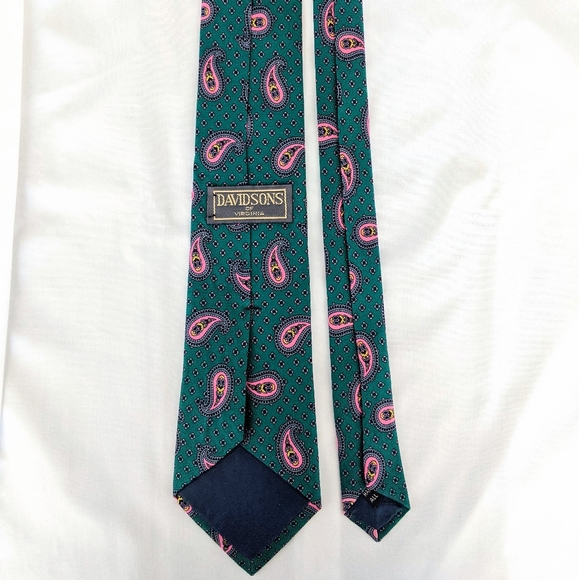Davidsons of Virginia Silk Necktie - Picture 6 of 11